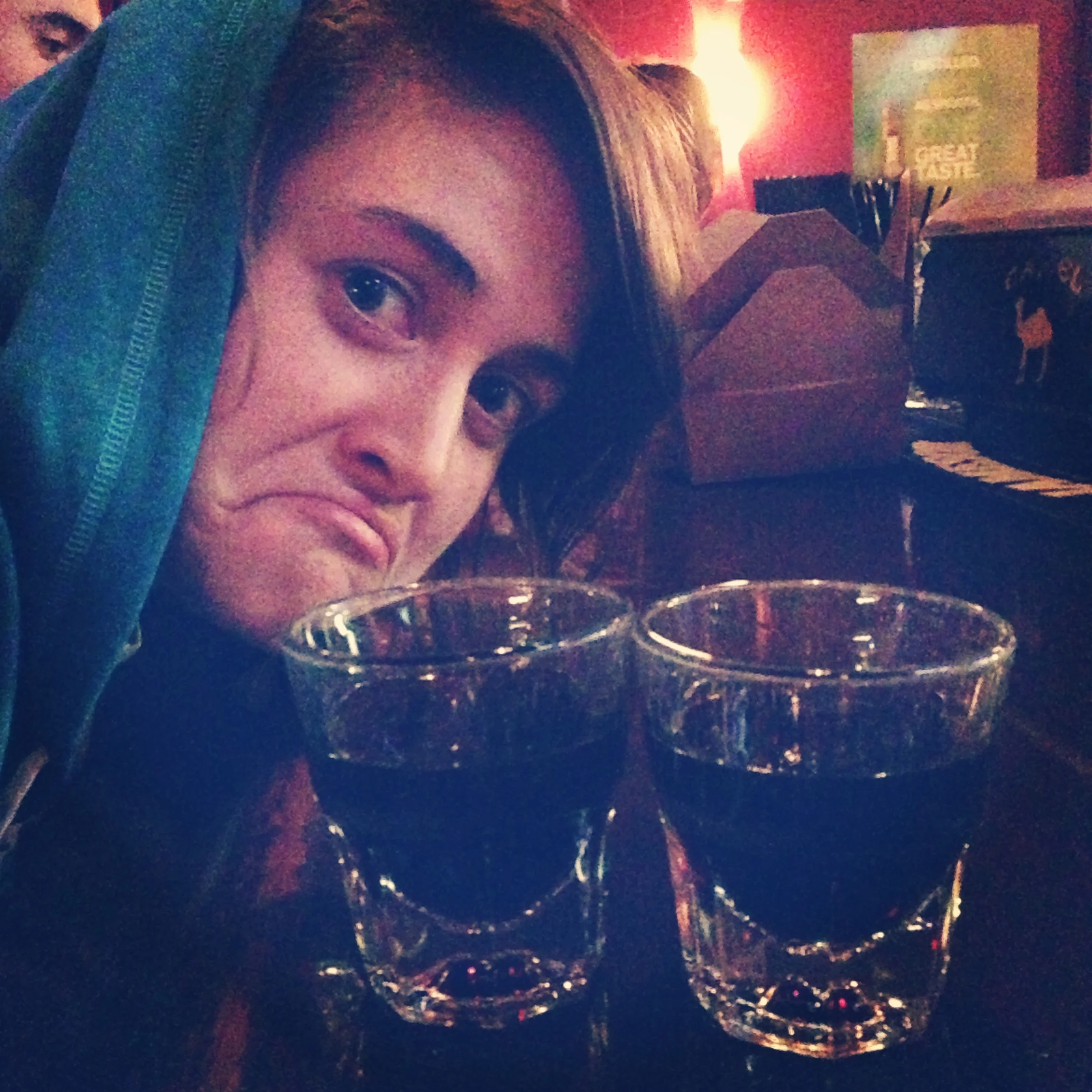 Roommate shots on the first night we both lived together.&nbsp;