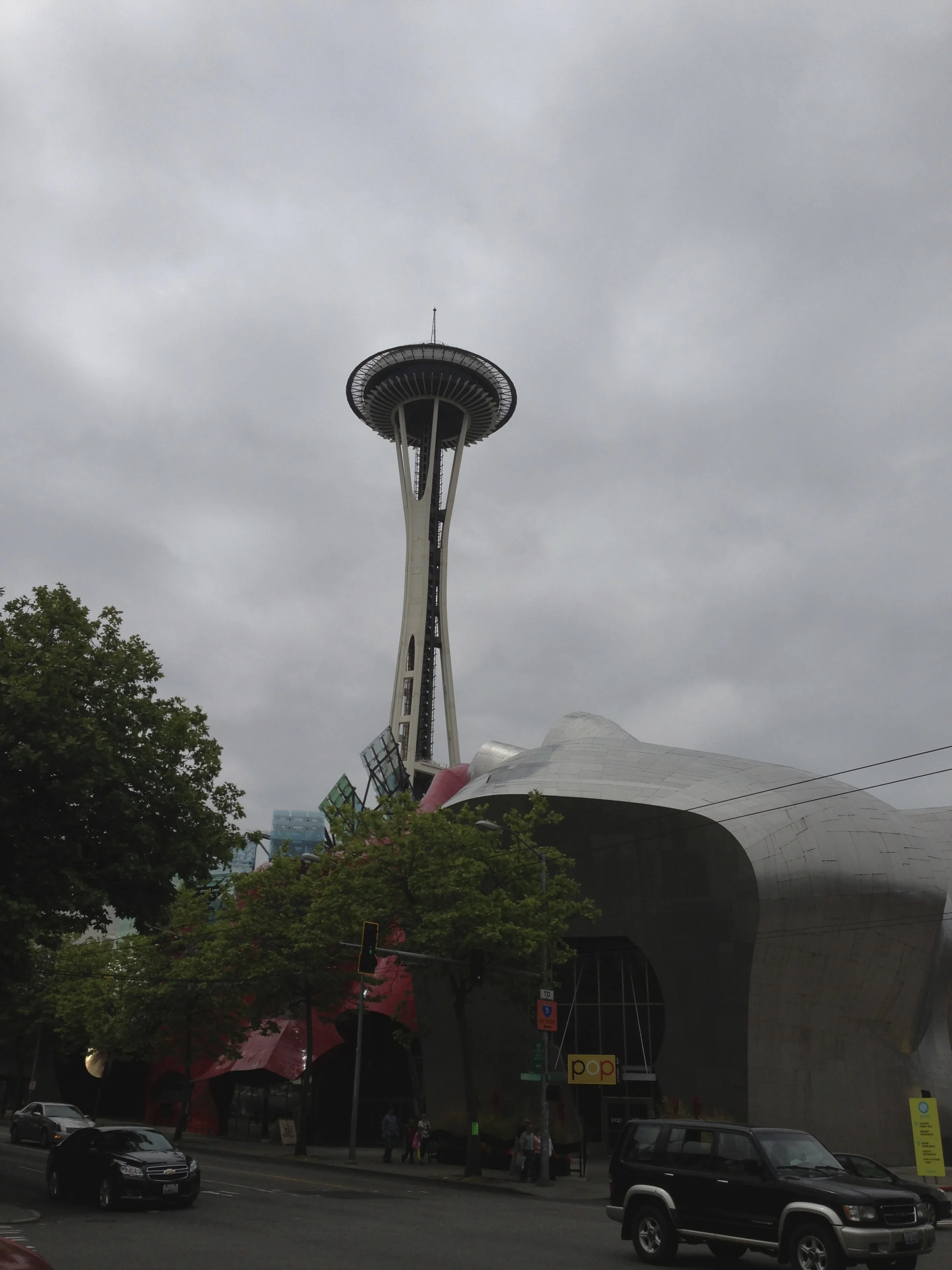 A gray day in Seattle.