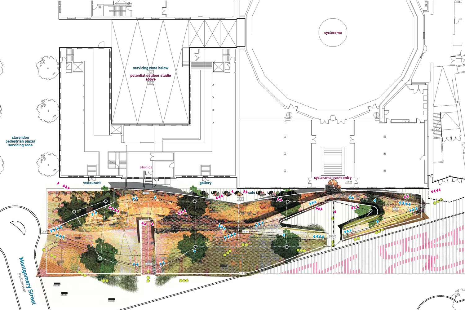 MARQUEE EVENT: site plan