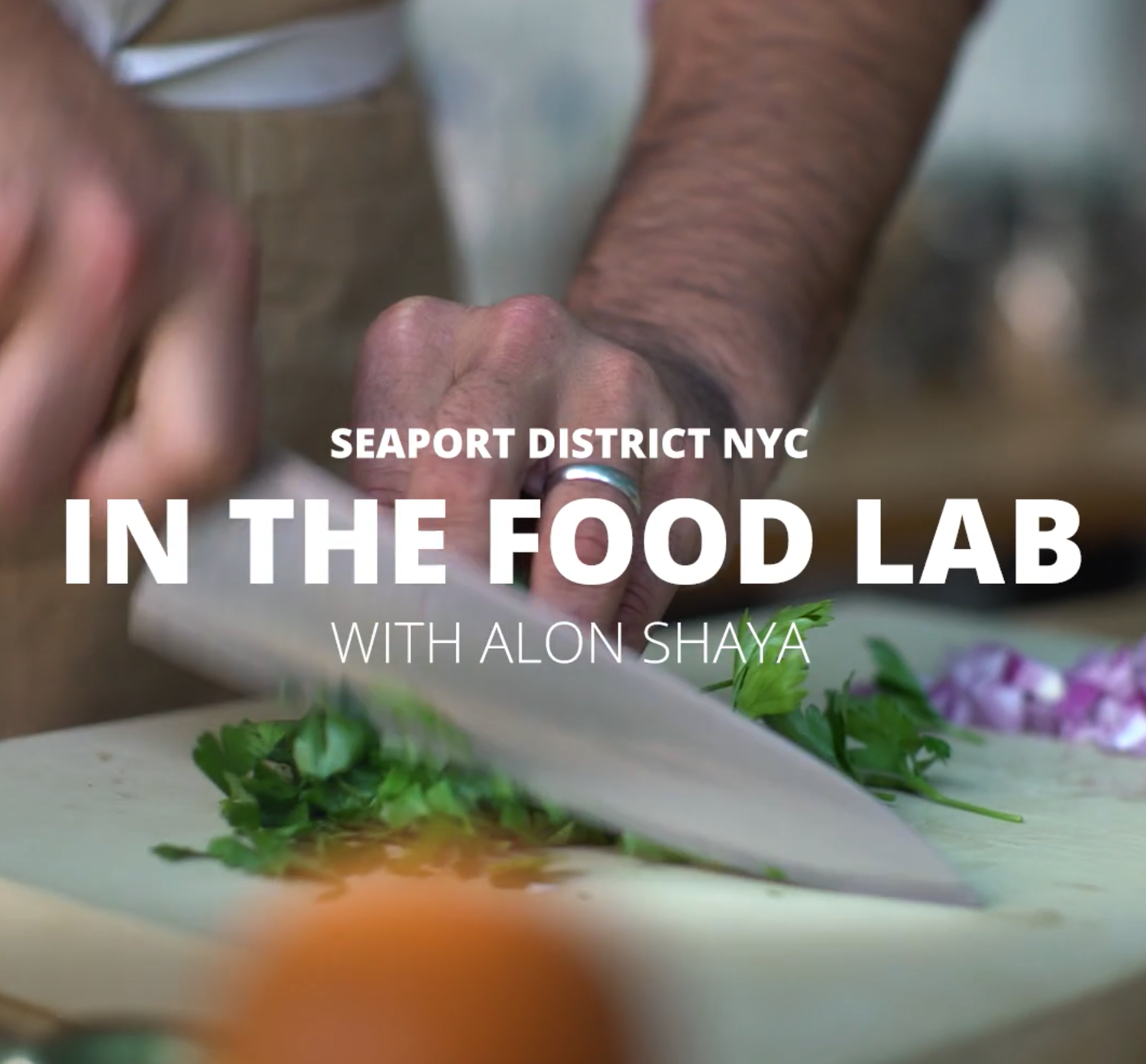 Chase Sapphire Seaport Alon Shaya