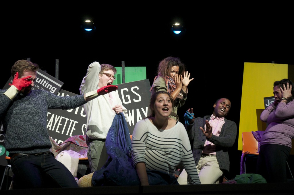 Pictured: Elliot Greer, James Zebooker, Yael Rizowy, India Carney, Jordan Barrow, Geena Quintos Photographer: Marielle Young