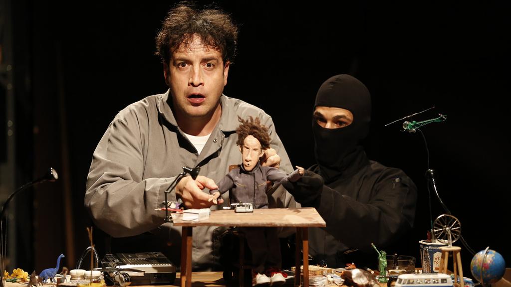 Antonio Vega and Omen Sade in The Duchamp Syndrome. Photo by Carol Rosegg