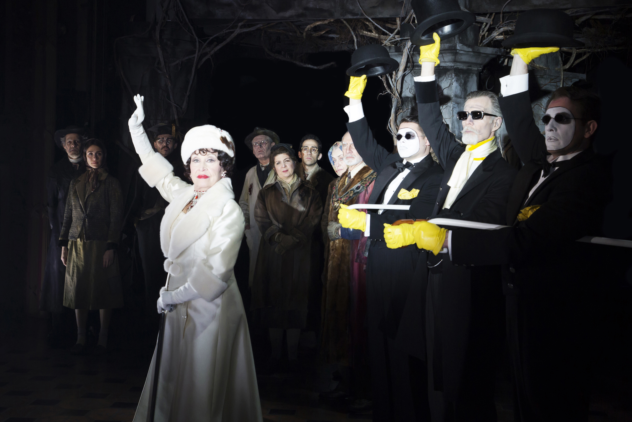 Chita Rivera in The Visit . Photo by Thom Kaine