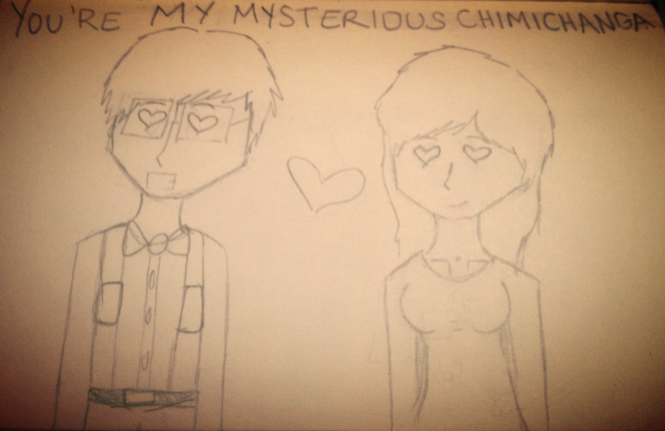 After each show, I love to draw a scene that had an impact on me. When Merrily sung "You're My Mysterious Chimmychanga," and I got to see her love for Geyser, I couldn't help but cheer them on. Love always pulls at my heart strings. 