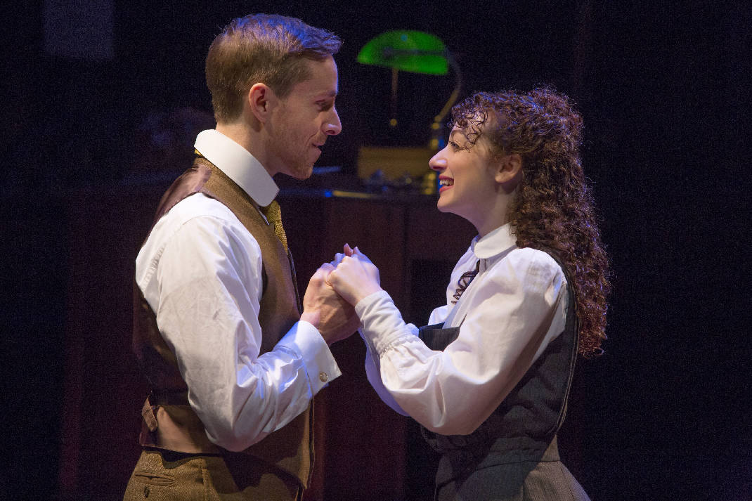 Pictured: Adam Halpin and Megan McGinnis 