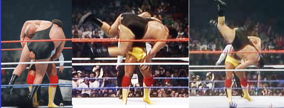 THE SLAM HEARD AROUND THE WORLD.