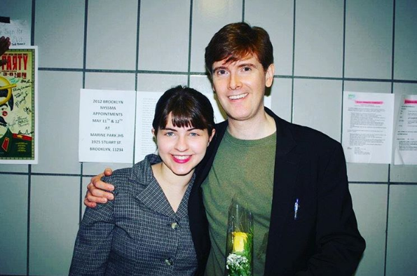 Me and Laurence O'Keefe post-show in 2012