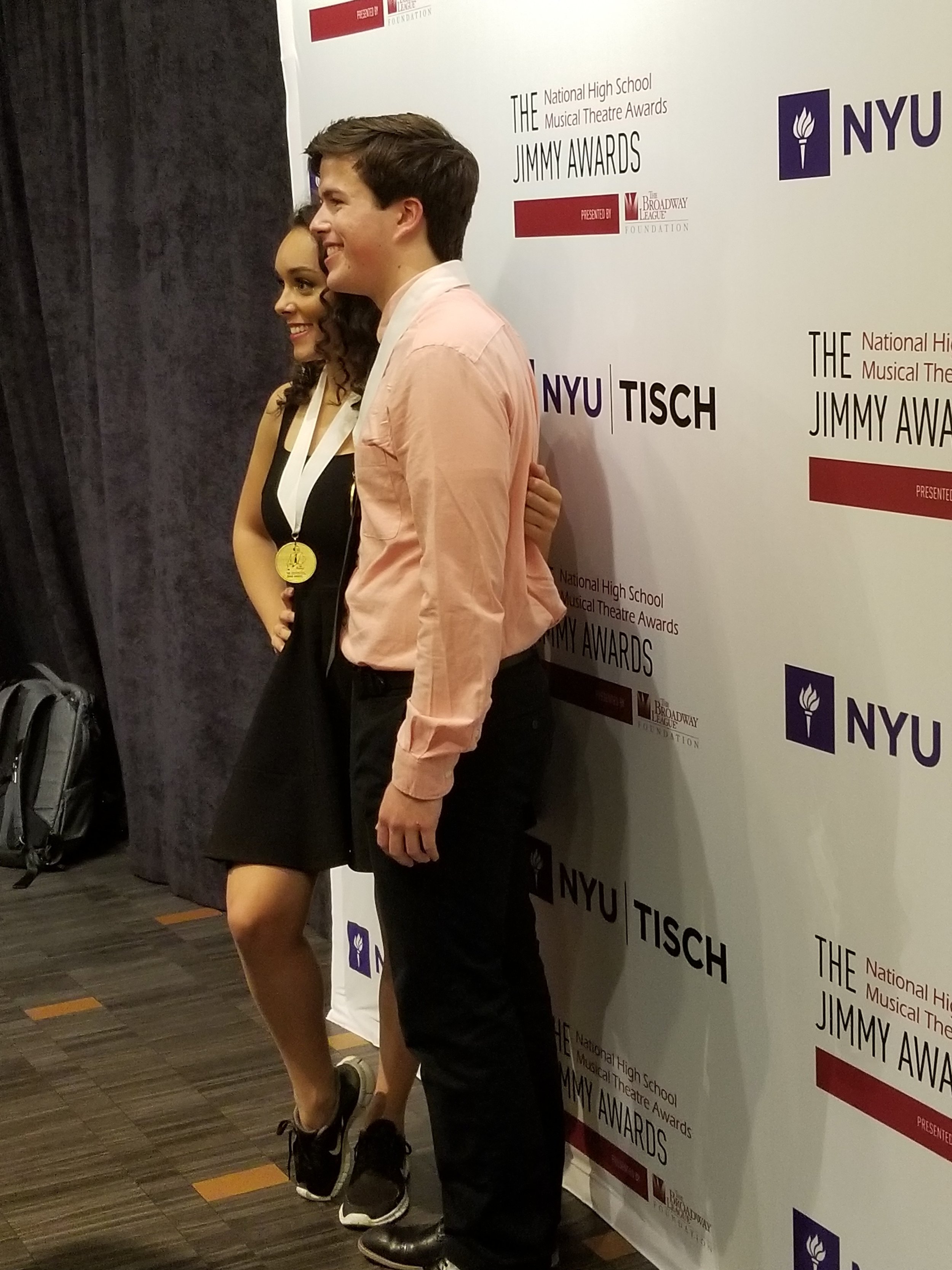 The winners, Sofia Deler and Tony Moreno!