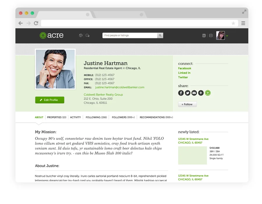 Agent Profile