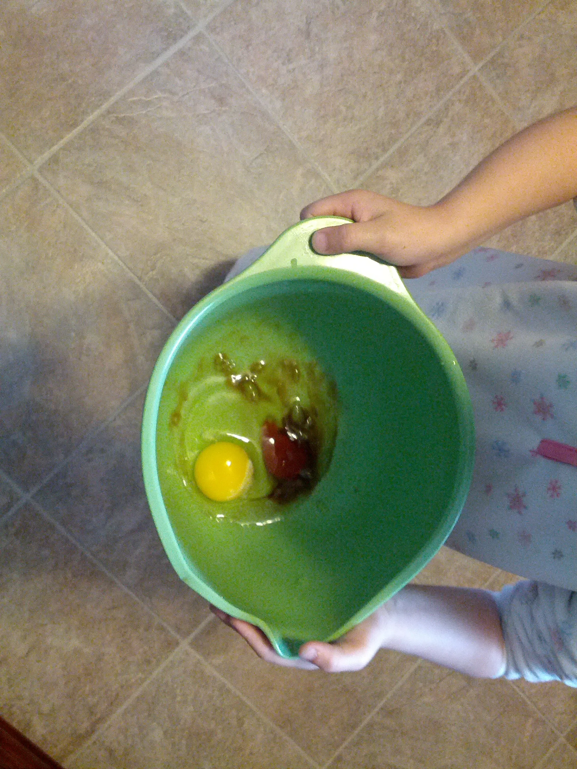 Your mixture should look like this. 