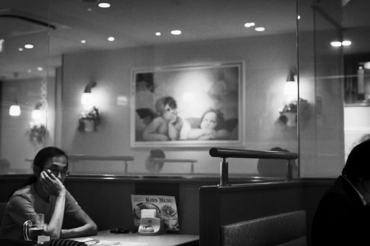 "The Diner & the Cherubs", 2011, Tokyo, Japan.