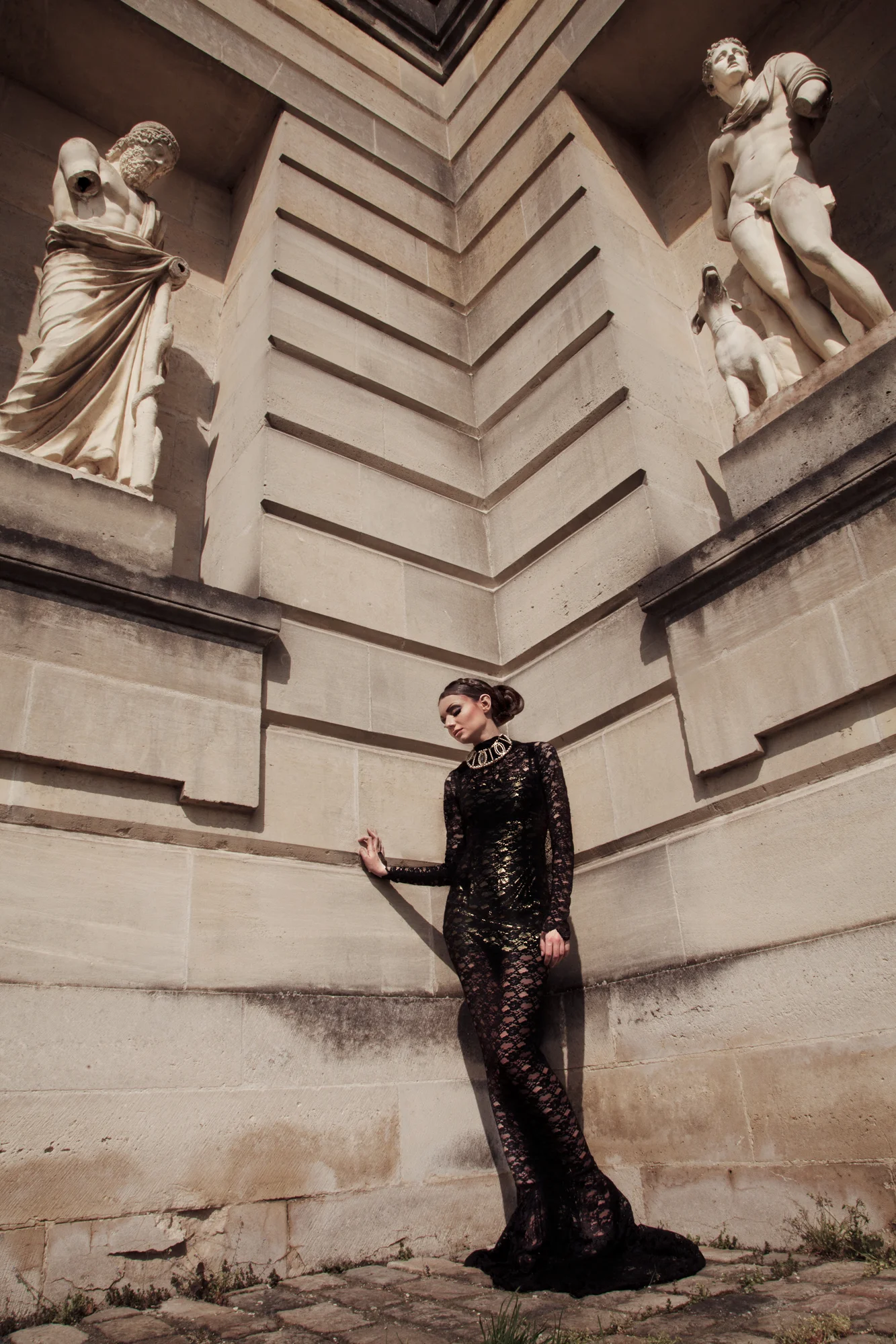  ​Model: Alissa Kasan&nbsp;  MUA: Julie Common  Hair: Saya O  Styling: Kriss Terauda  Dress by: Linda Lateb  Necklace by; Imuka Tikumat Paris 