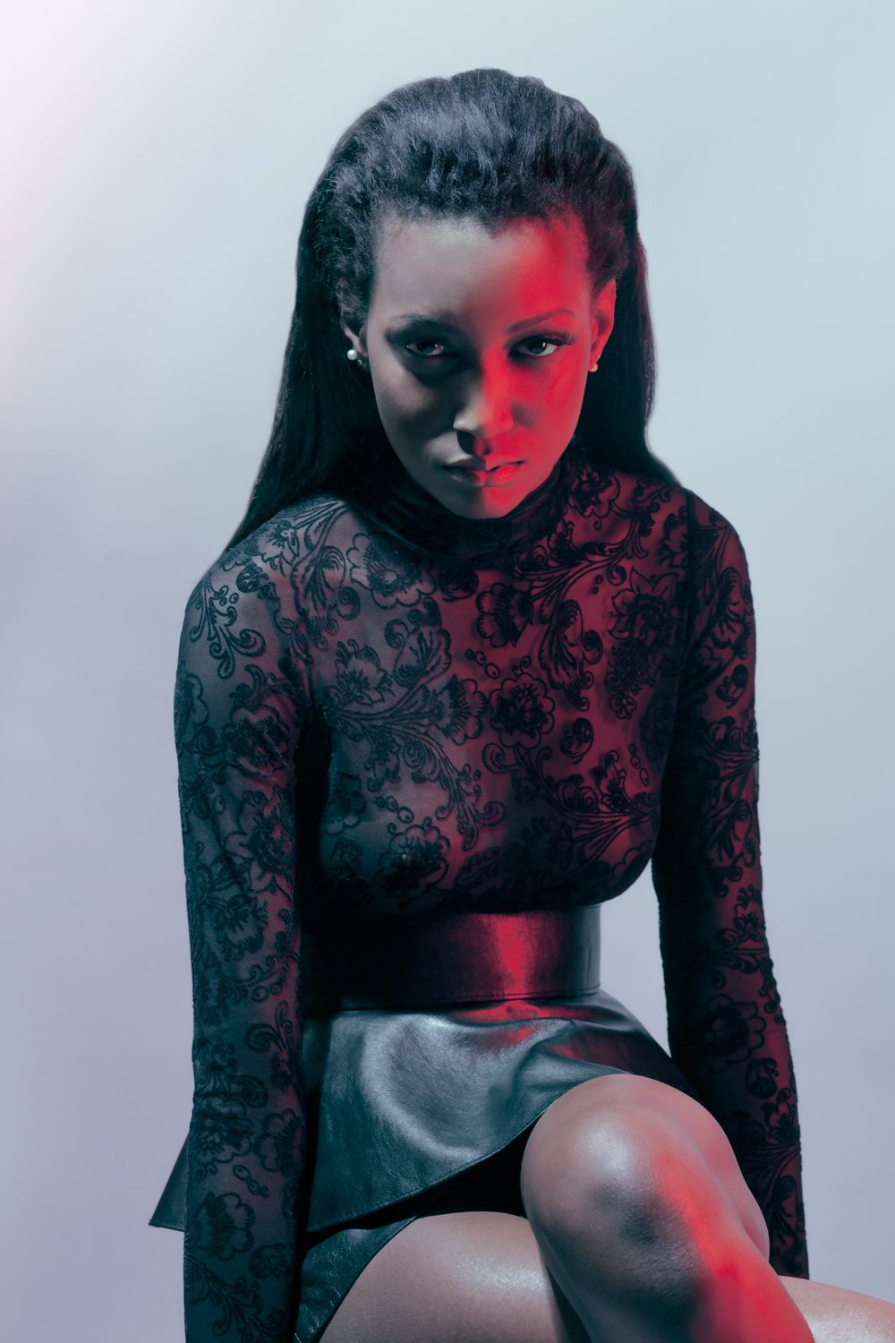  Model: Mariame Sakanoko / Mademoiselle Agency  MUA: Lucie Marrot  Hair: Junko Arai  Wardrobe Stylist: Chalya Boteiga    