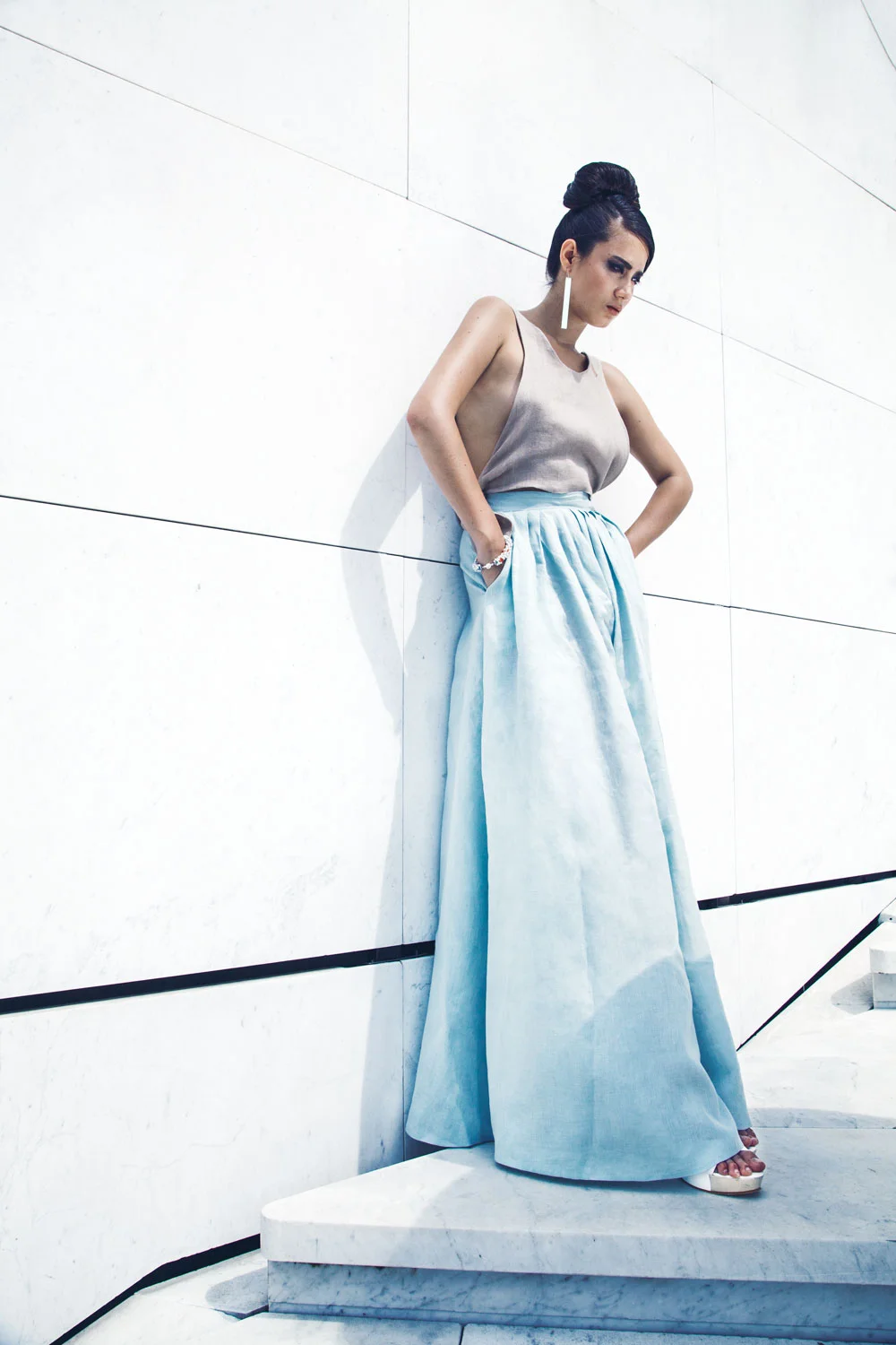  Model: Ly / DMA Models  MUA &amp; Hair: Saya O.&nbsp;  Stylist: Flora Saslawski   