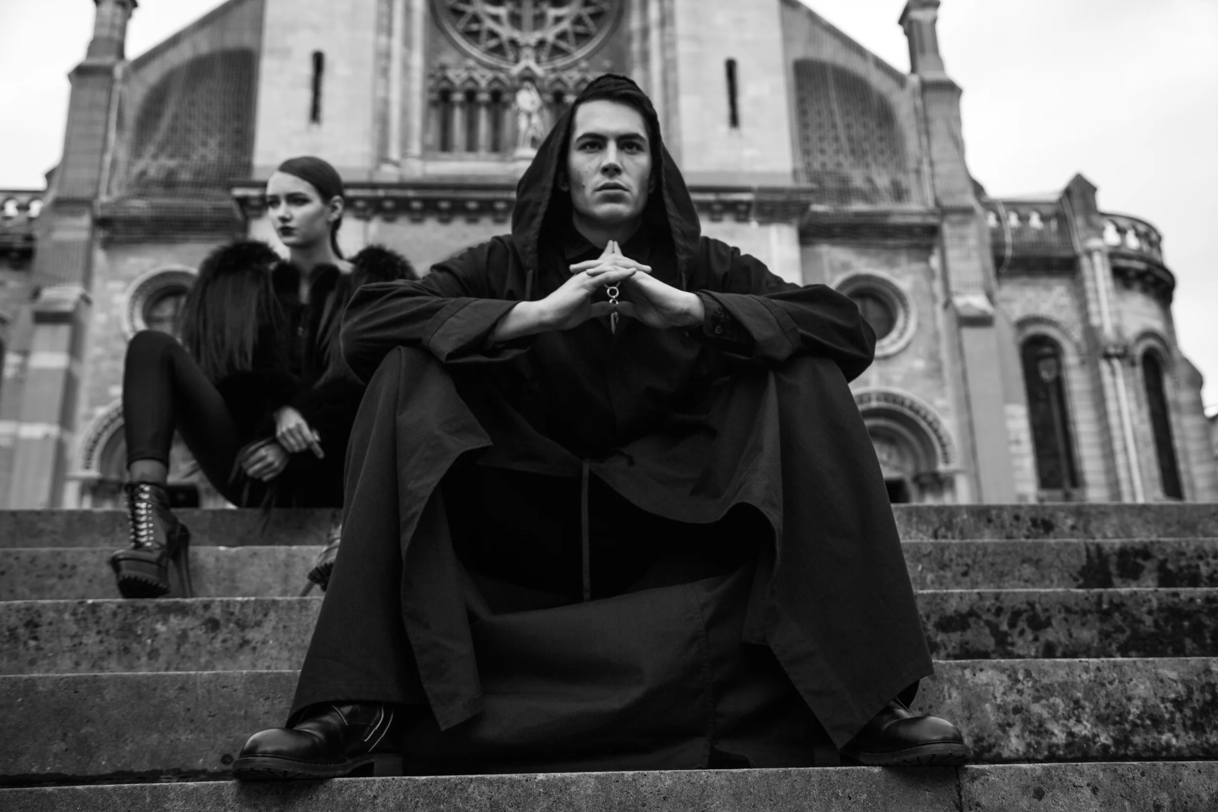  "Crucify My Love" - Coming Soon.  Stylist: Carmen Weiss  MUA: Kenji Noma  Hair: Saya O  Assisted by: Masahiko Koguchi  Models: Marije @IMG Worldwide &amp; Kosta @L'homme de Nathalie  Video: Francois Xavier 