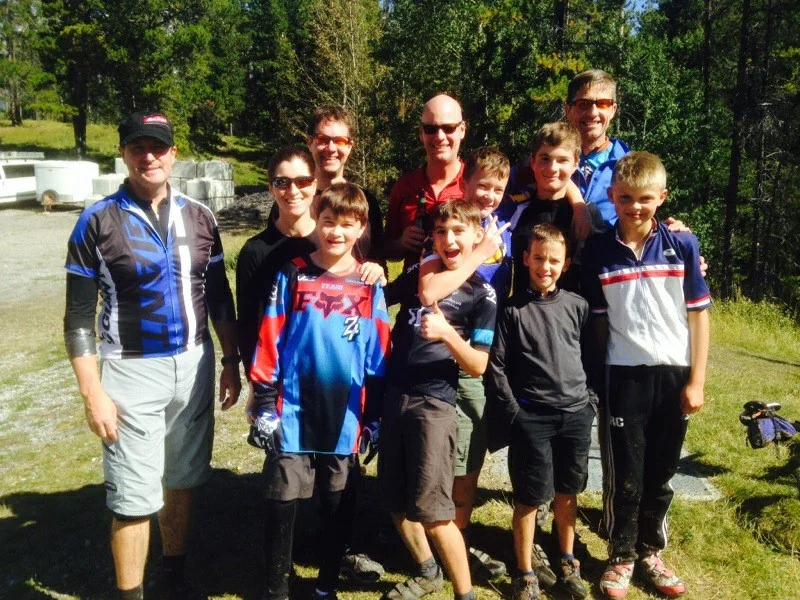 A quote from the dads.... A number of us LAMP/Sprockids families went to Canmore last weekend and rode the Nordic Centre for two days. It was slick from the melting snow and we took the kids on EKG and they totally rocked. They are so proficient on their mountain bikes; it was so much fun watching them ride. You may need to run a program for the parents next year so we can keep up to them :-)