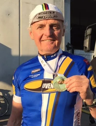 Clive Burke - European Masters' Games Criterium Champion