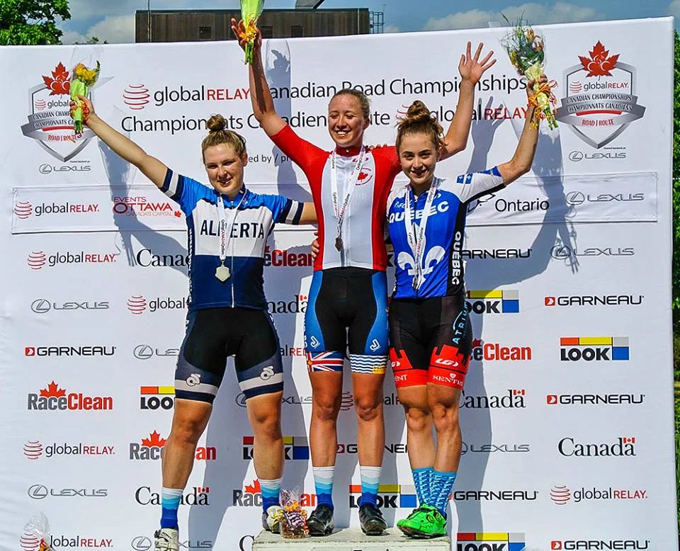 Podium success for Team Alberta and Devaney Collier!