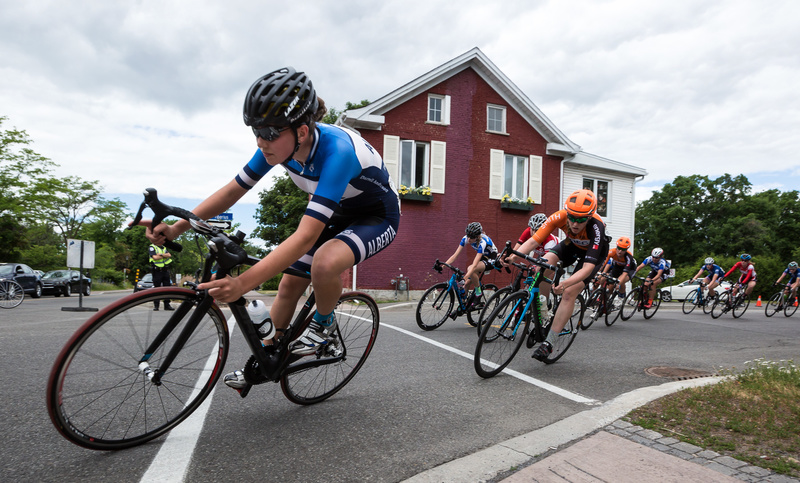 Abbey working hard in the crit.