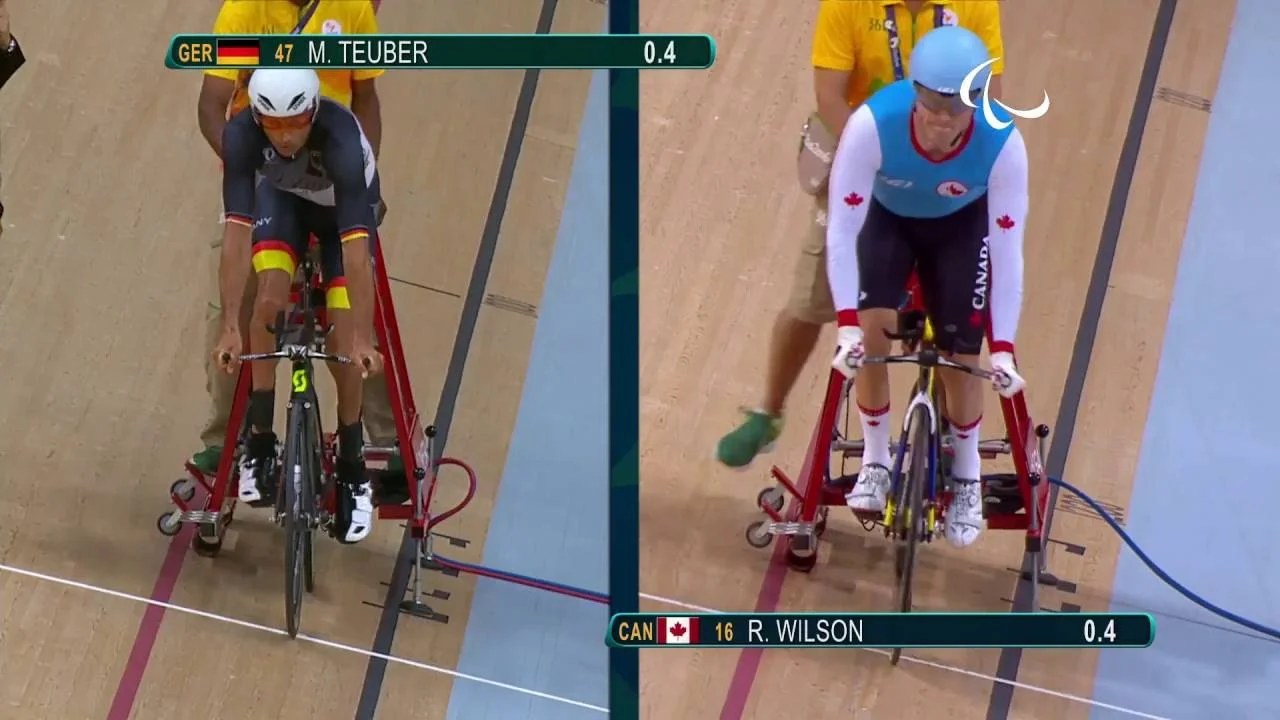 Ross Wilson - 2016 Rio Paralympic Games - gold/silver match C1 IP