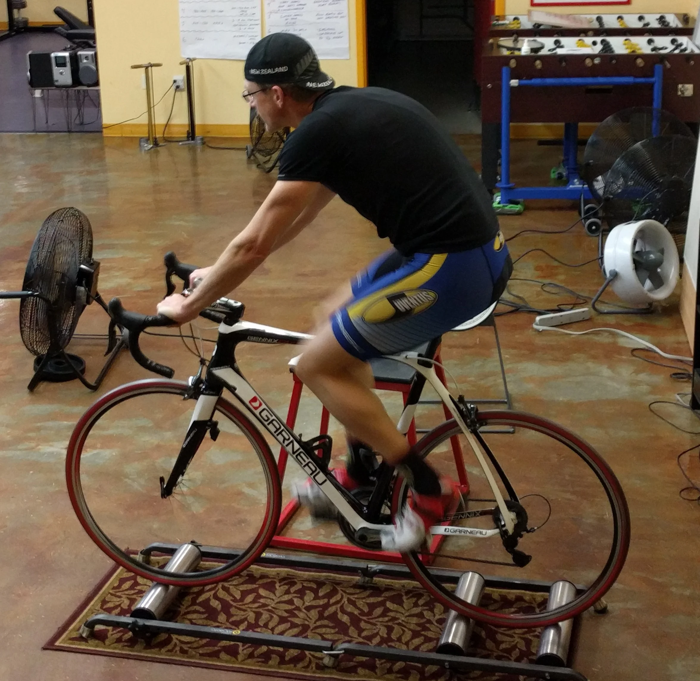 Coach Tracy matches effort and keeps everyone on task -