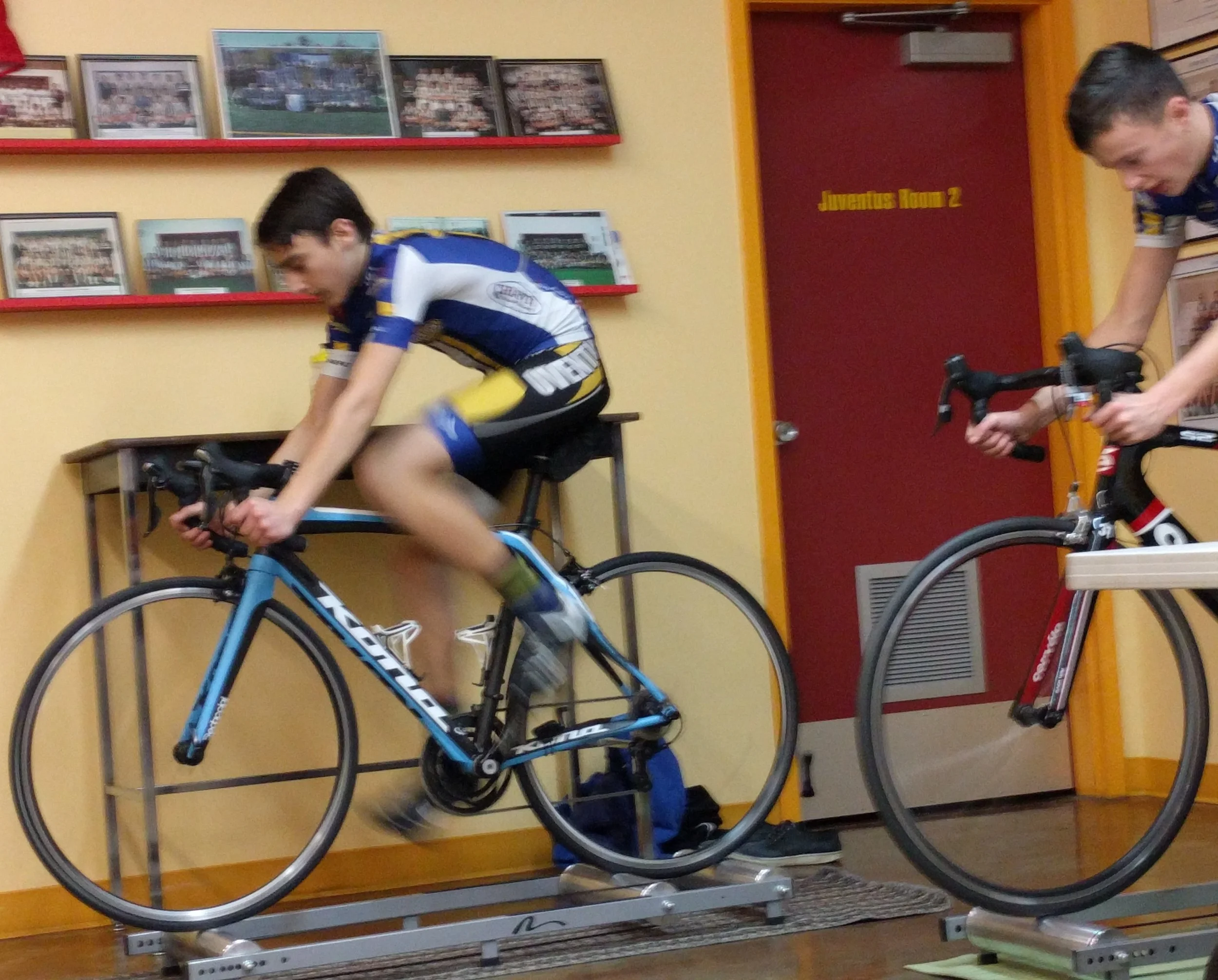 Matt steady and solid with his accelerations -