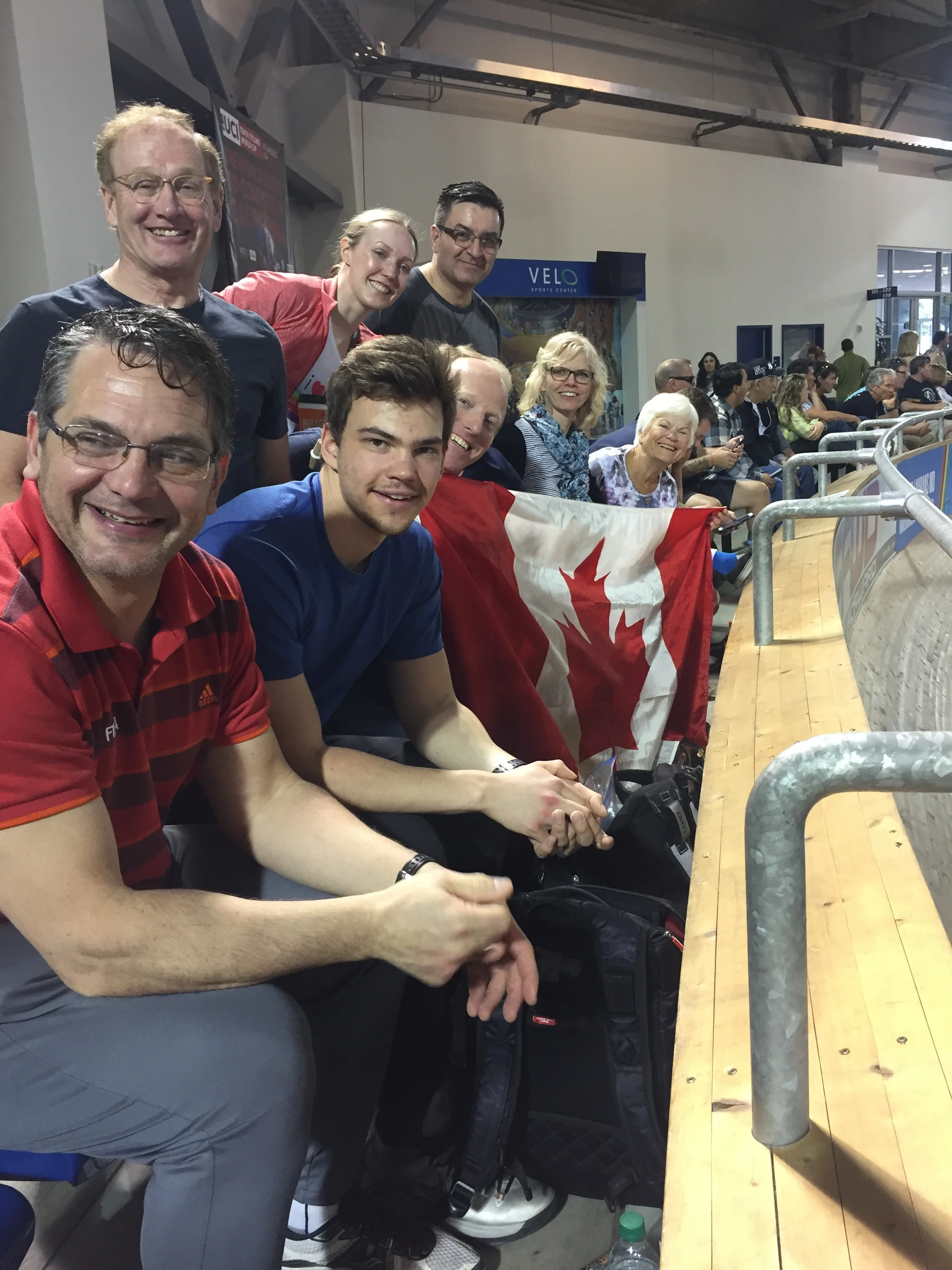 World Cup cheering section