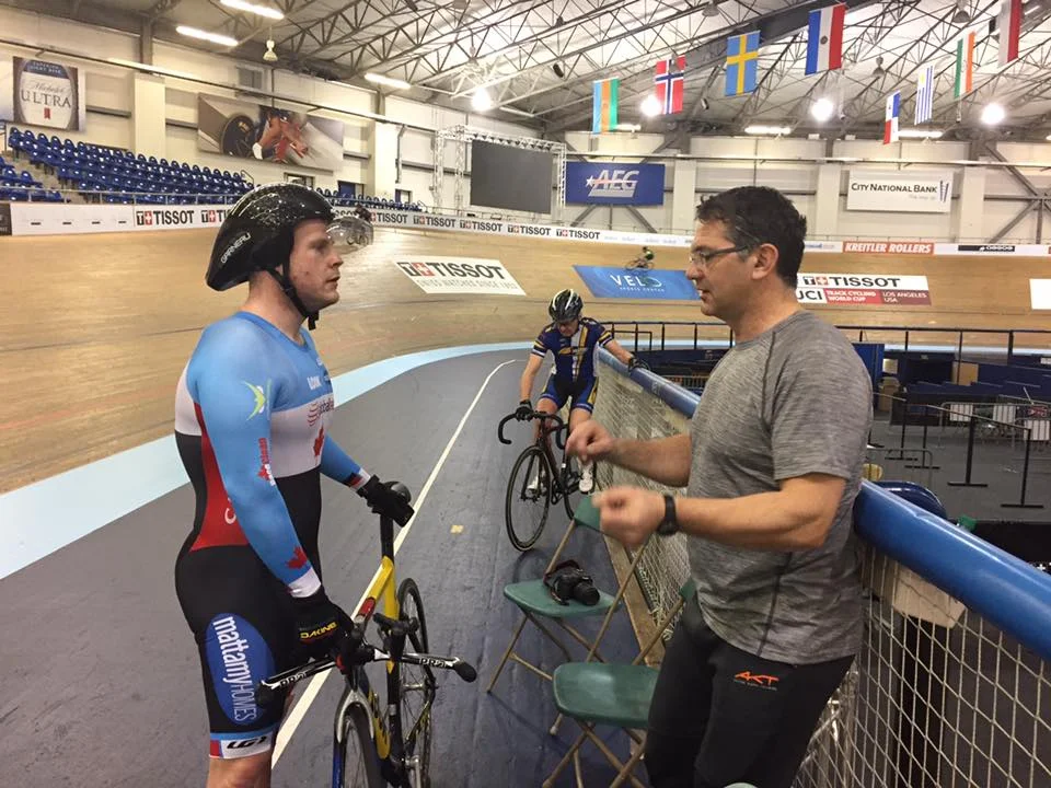 Alex and Ross midweek prior to Para World Champs.