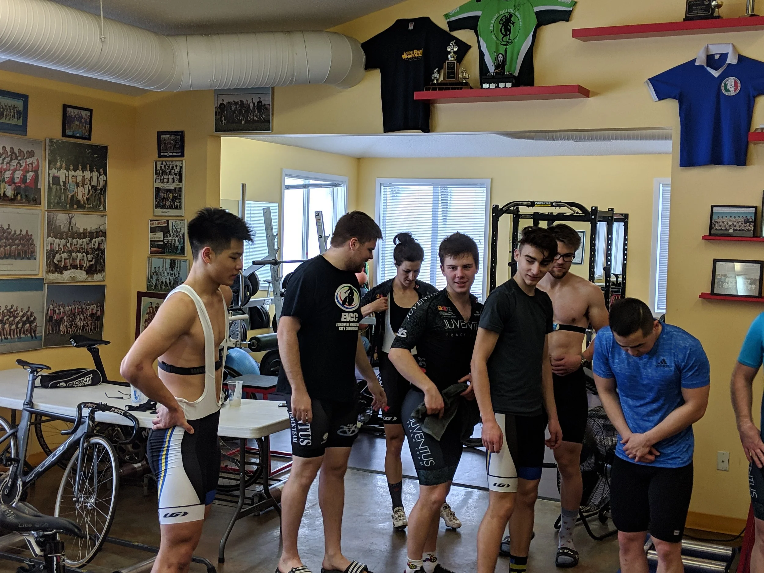 The track group returns to training January 2nd.