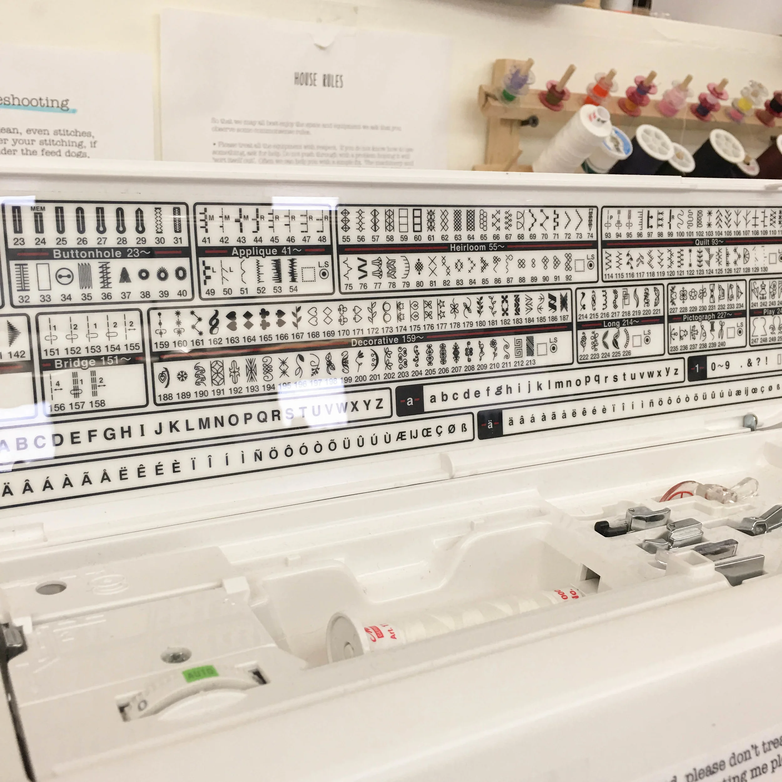 Janome Memory Craft 7700 QCP — A Gathering of Stitches