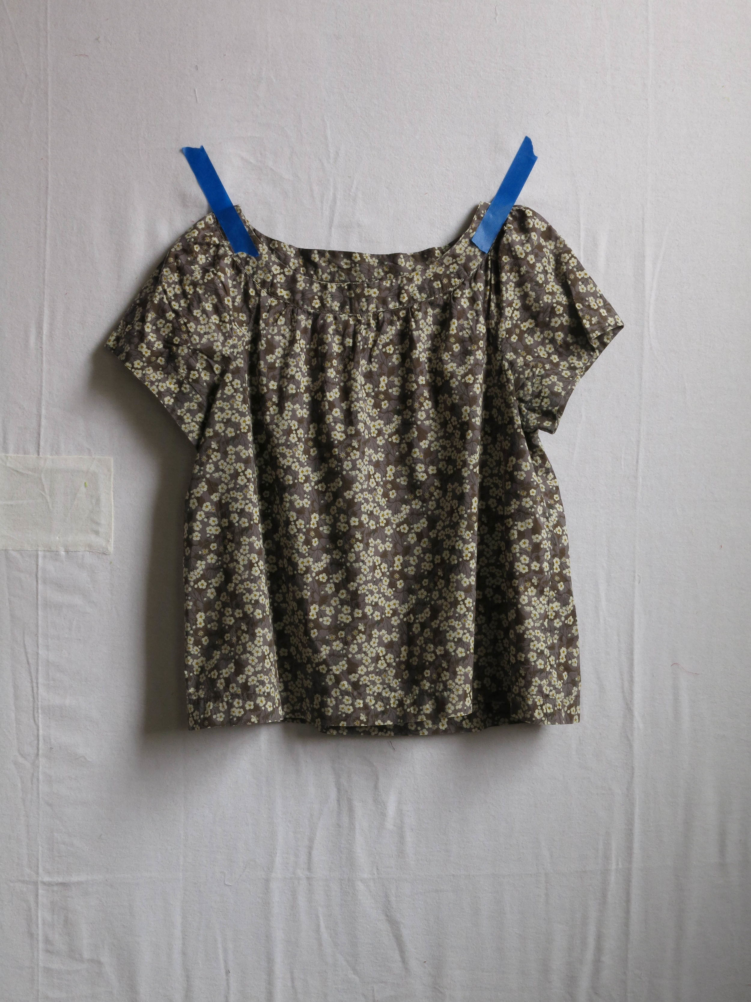 A Sailor top, pattern by Amber Corcoran of Fancy Tiger Crafts, in some precious Liberty that has worn so well that I need to remember...
