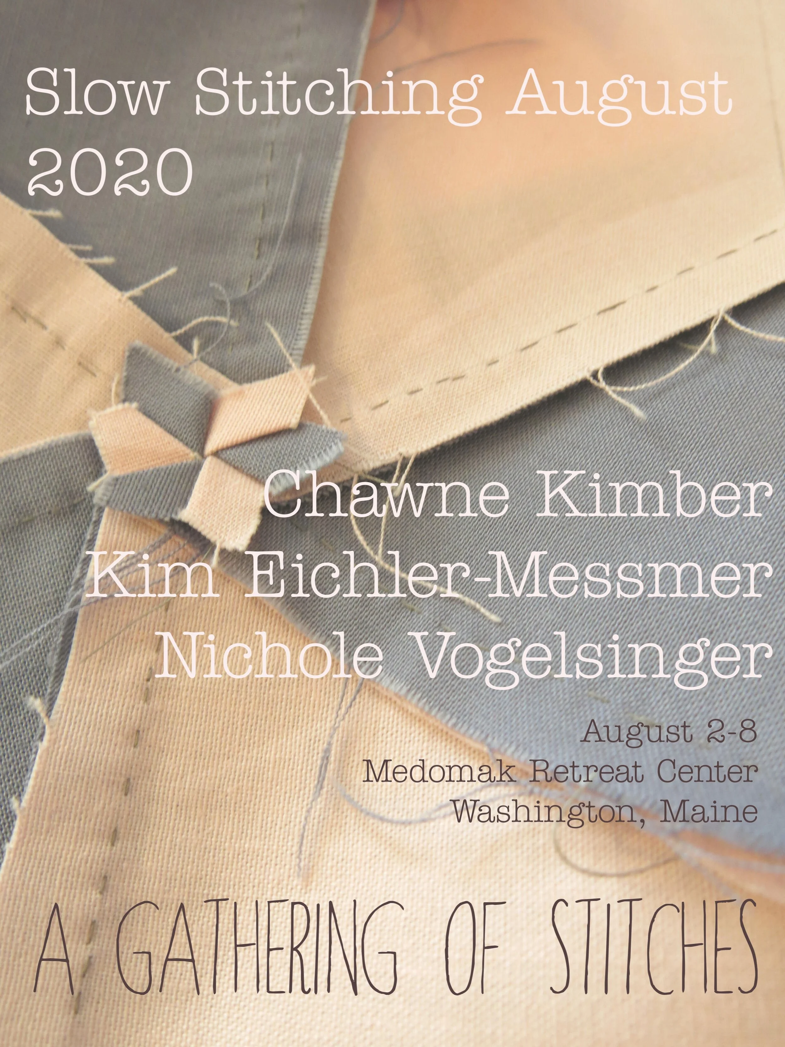 Slow Stitching 2020 August