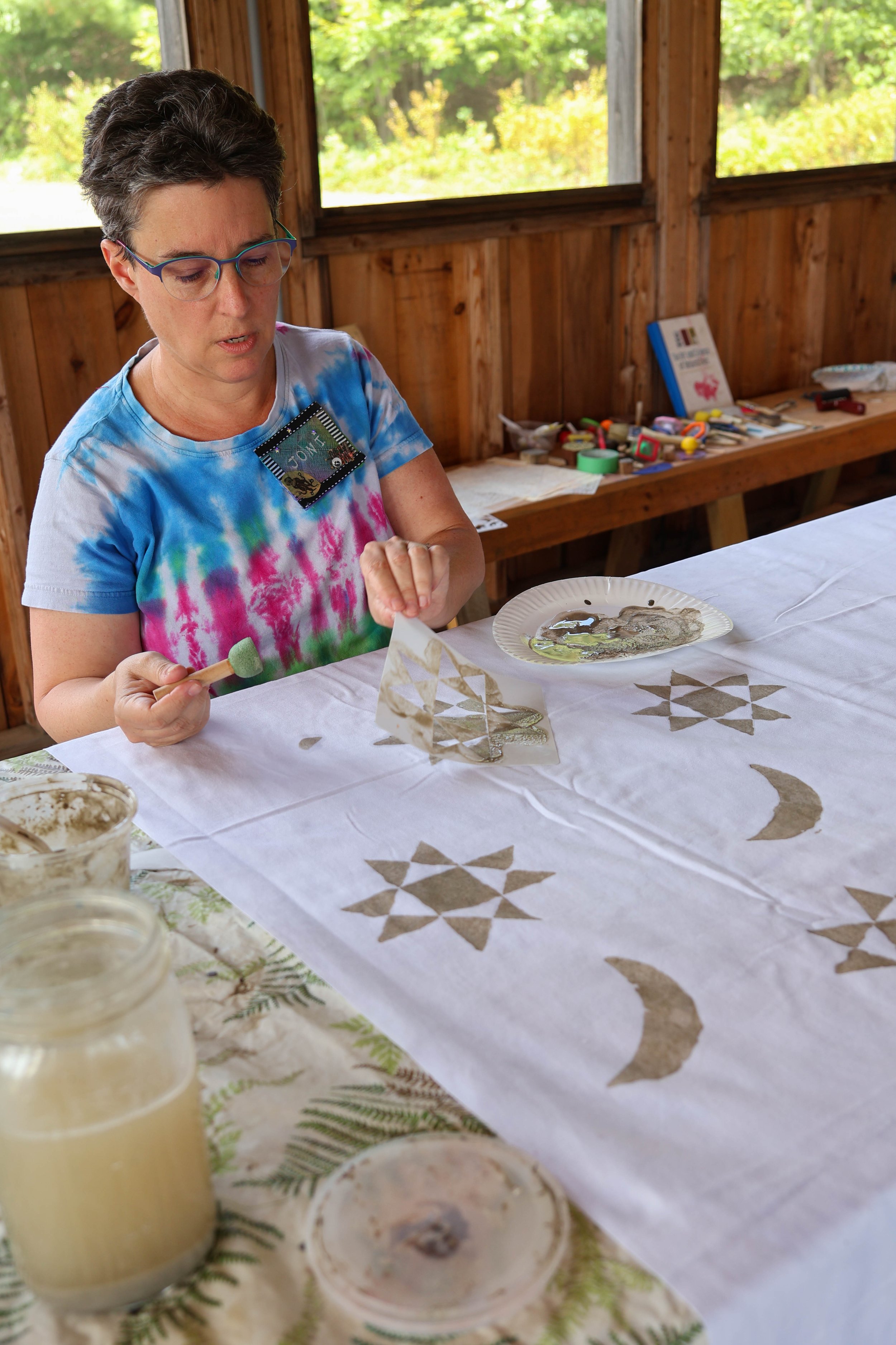 Joni makes marks.jpg