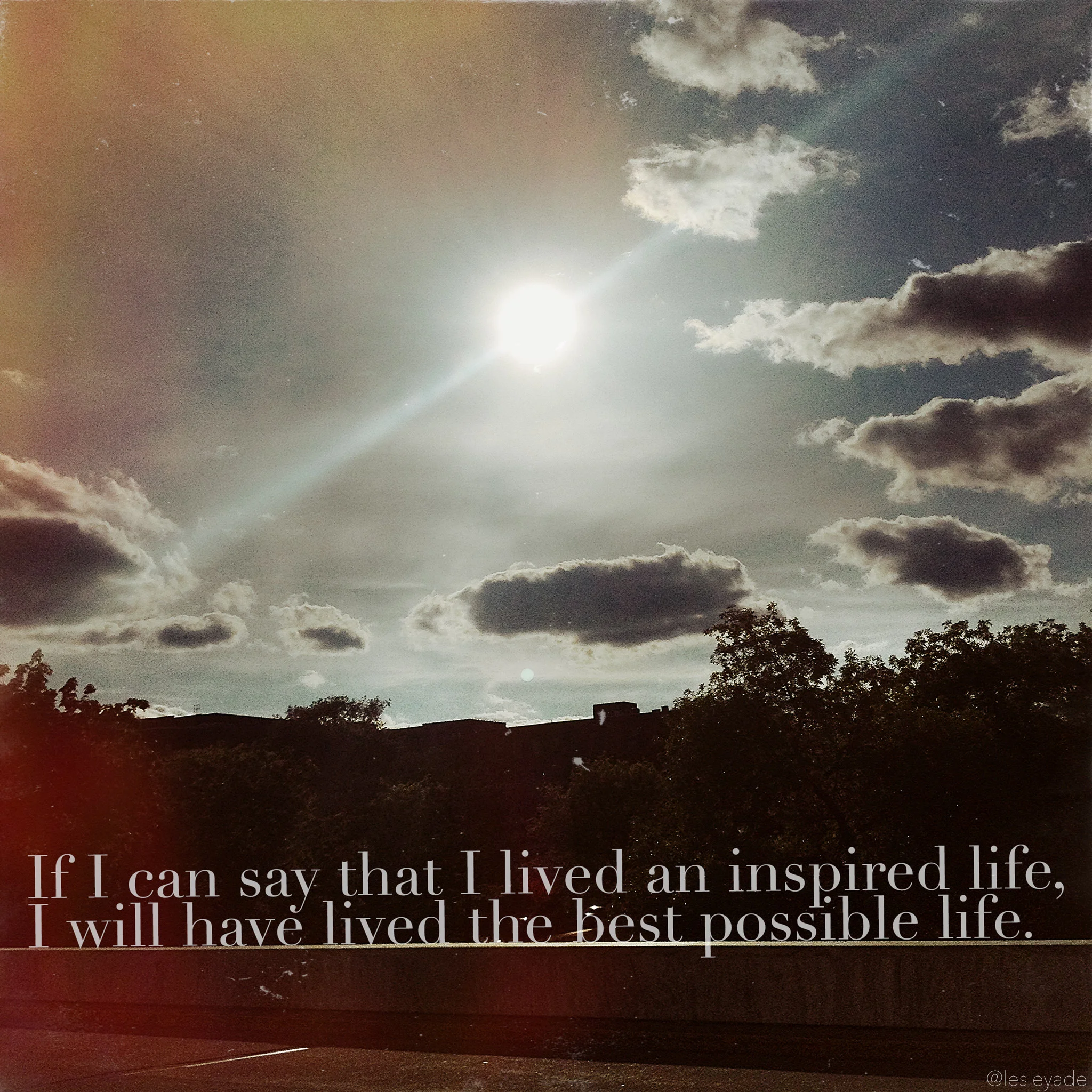 ​an inspired life