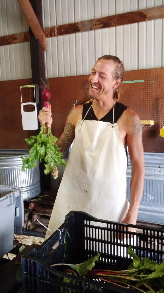 Hey... Wash that Beet, Adam!