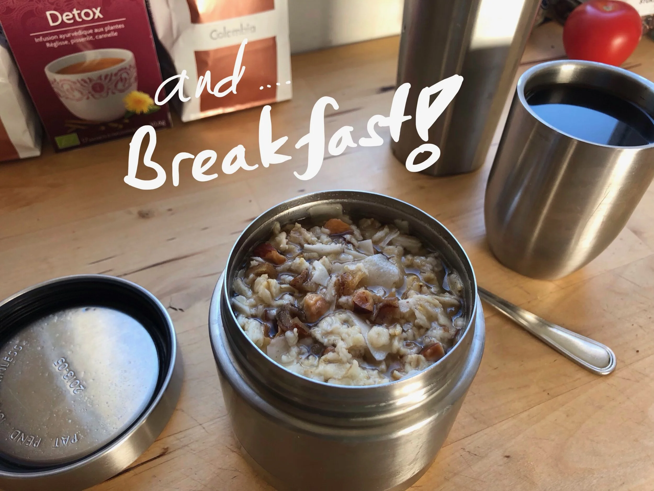 Making my breakfast