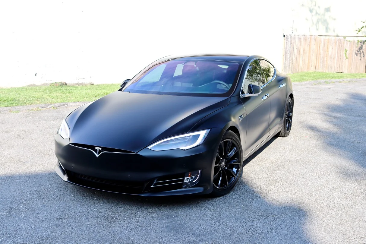 Tesla Model S Xpel Stealth Black Darien Detail