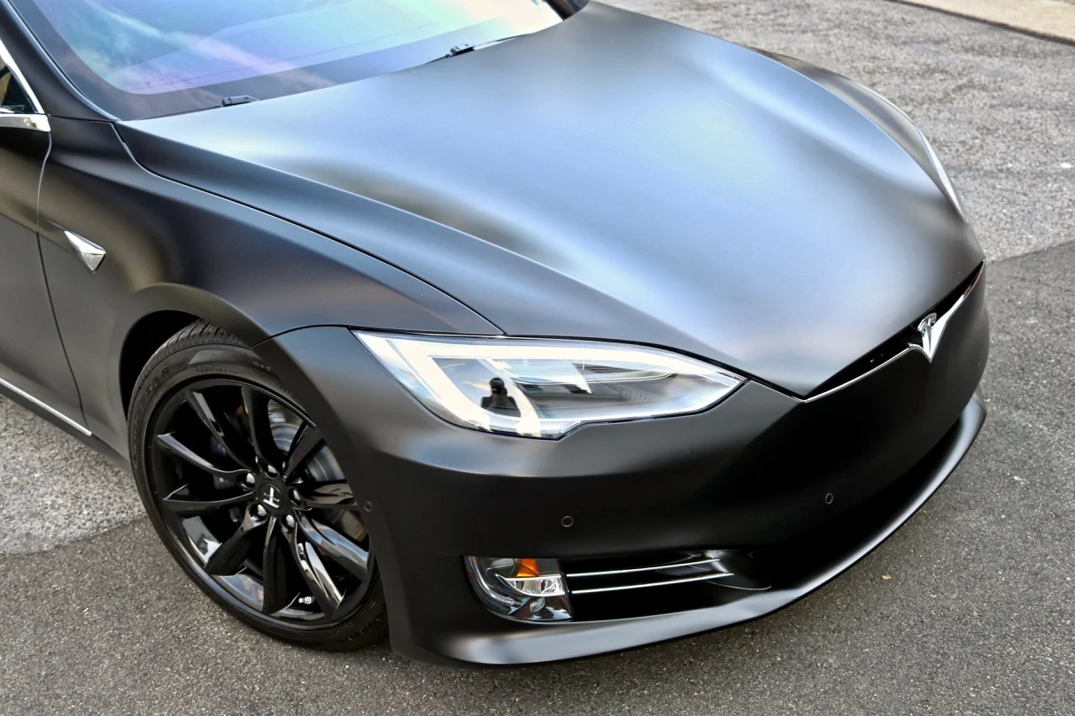 Tesla Model S Xpel Stealth Black Darien Detail