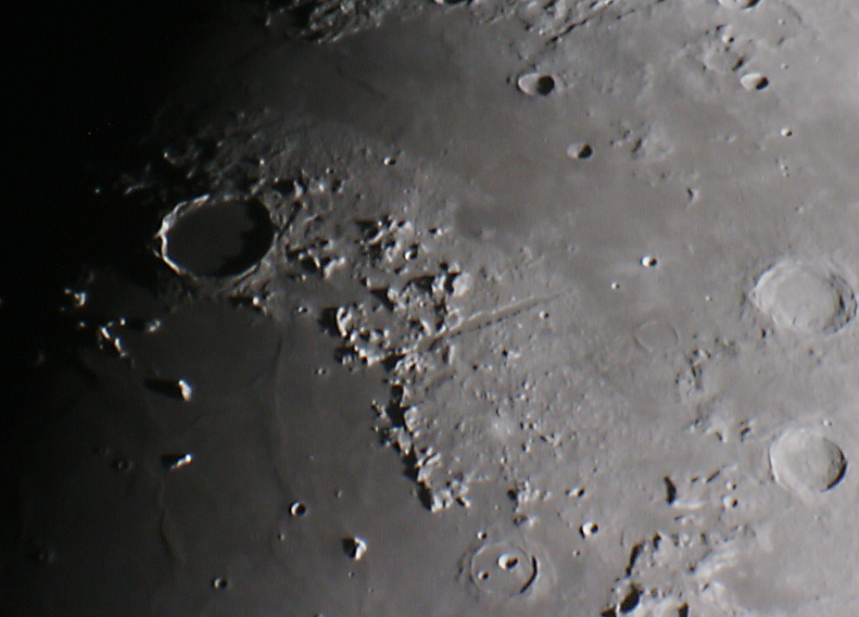 Lunar Alpine Valley