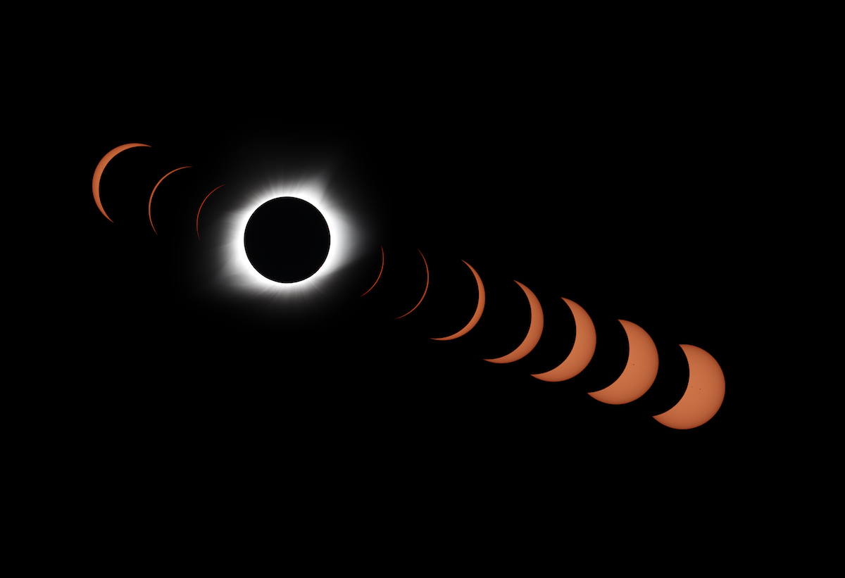 2017 Solar Eclipse Collage 