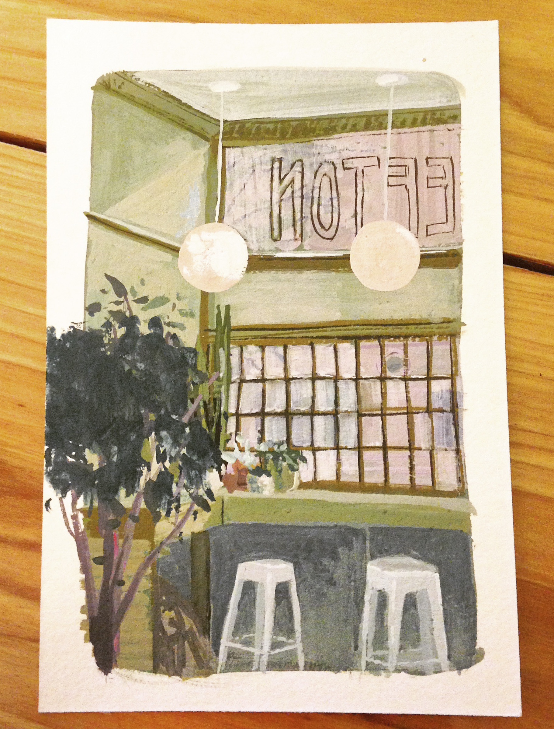 I spend a lot of time at Sefton Coffee