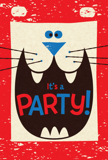 Title: Lion Party Invite Illustrator: Steve Mack All inquiries for images can be sent to: Steve Mack Illustrator steve@stevemack.com Lori Nowicki Painted Words Licensing Agent lori@painted-words.com