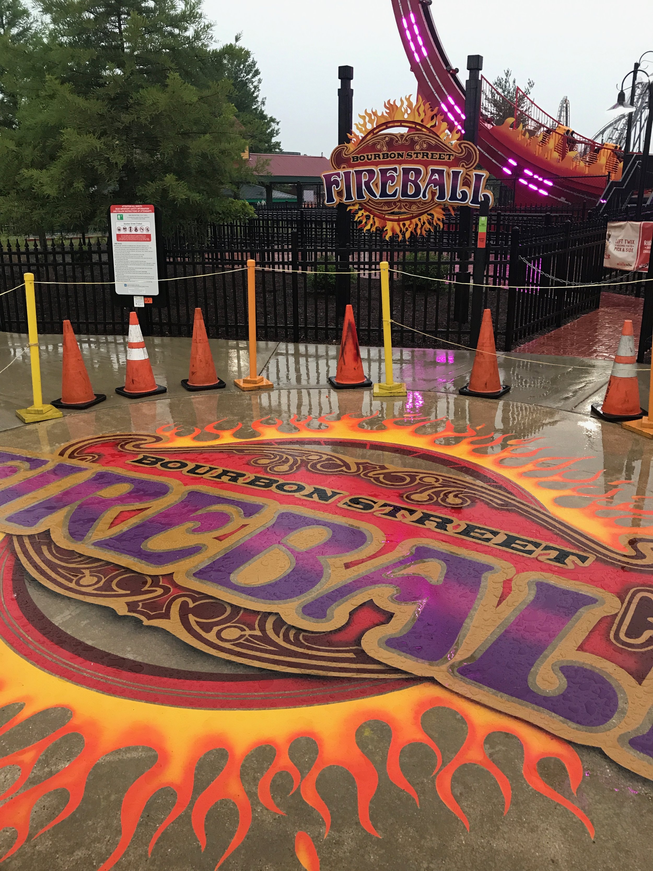 Copy of Fireball Concrete Mural