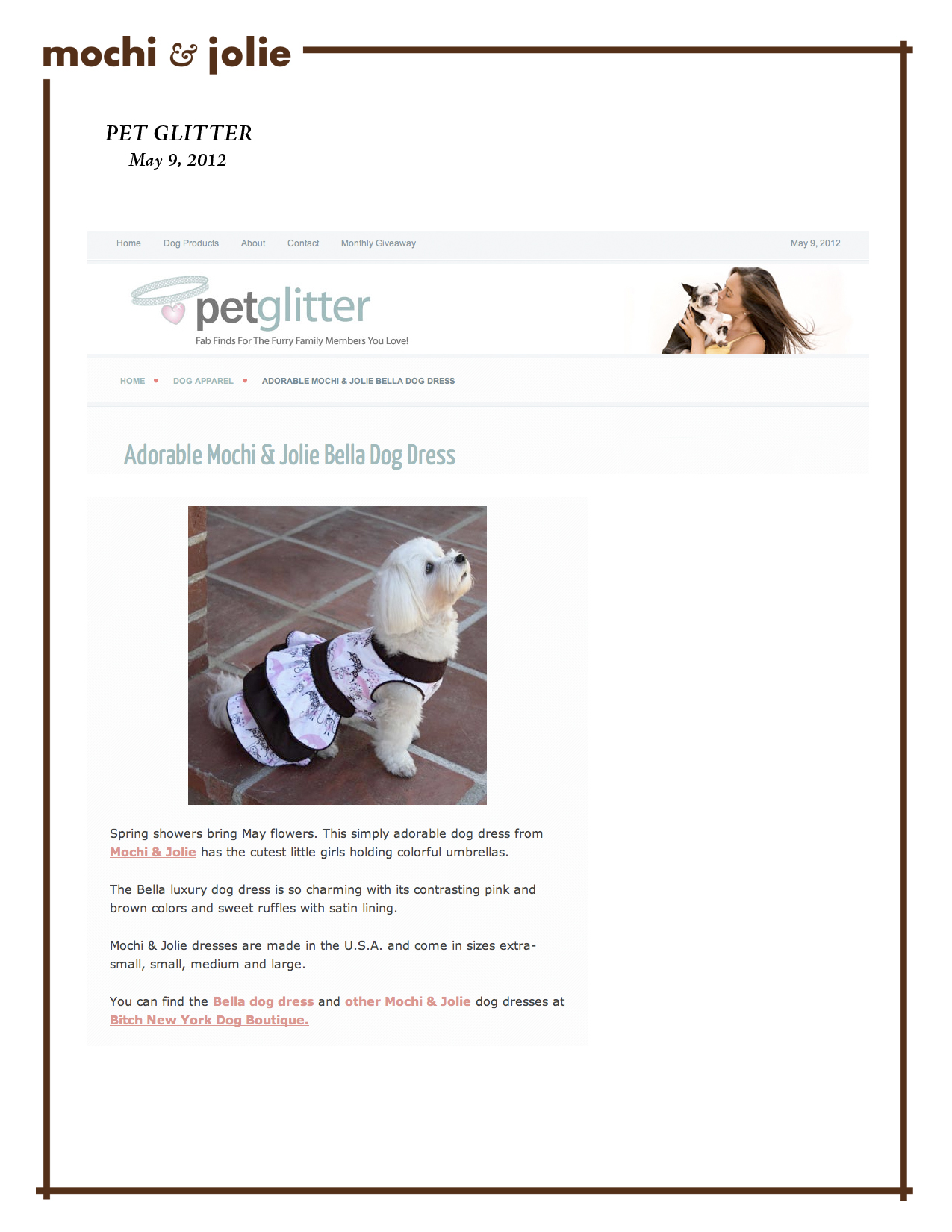 Pet Glitter (May 9, 2012)