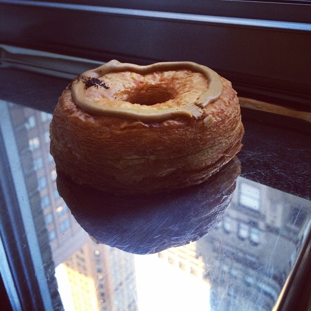 The famous "croissant donut"