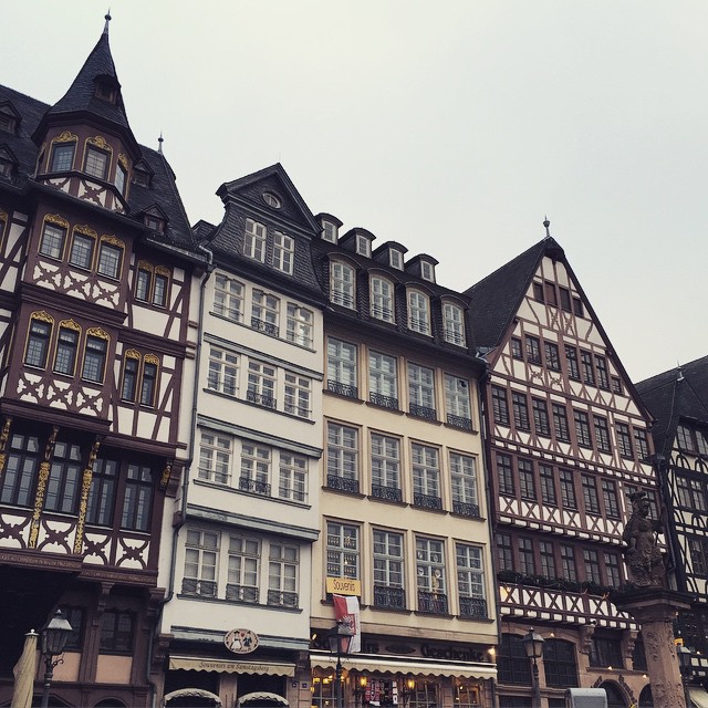 Our time in Frankfurt for leisure was very limited. But we still managed to stopped a few local attractions. Here is Römer, a nowaday city hall complex. The actual ‘Römer’, however, is only the middle one of three houses with its characteristic stepped gables. It has served as a town and city hall since 1405.