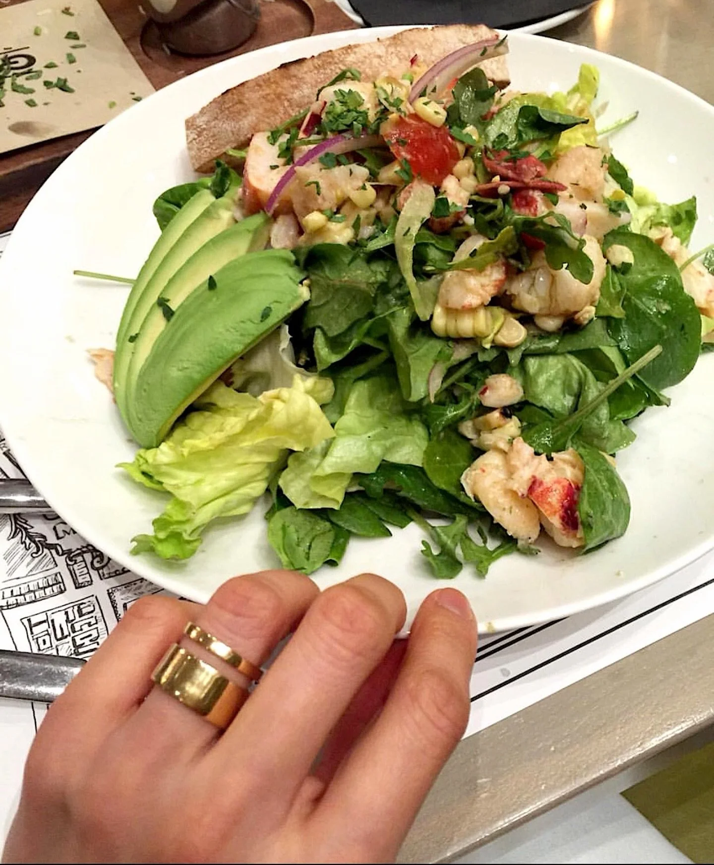 Mentally preparing for a very &ldquo;stuffed&rdquo; week 😂 Still trying to eat healthy in between 😅