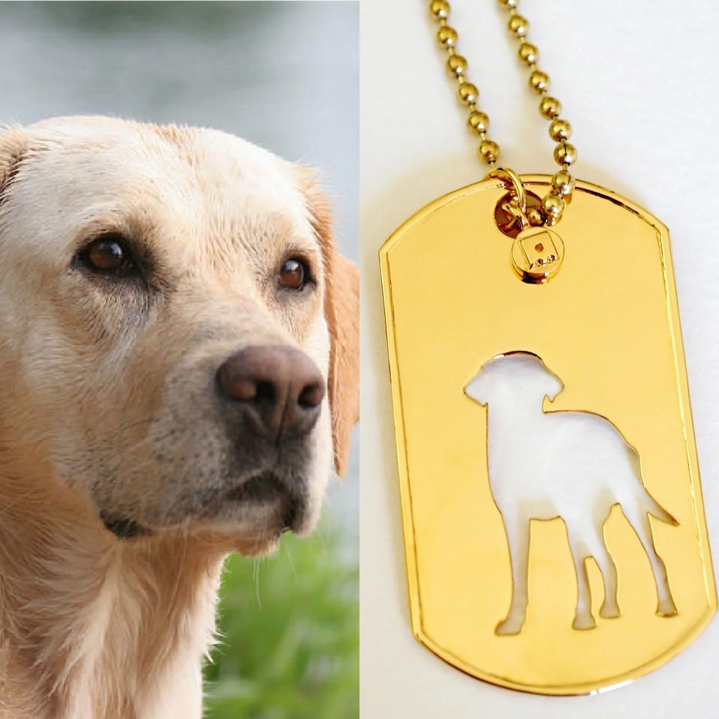 One ultra sweet and unique gift for your Lab loving friend 🧡