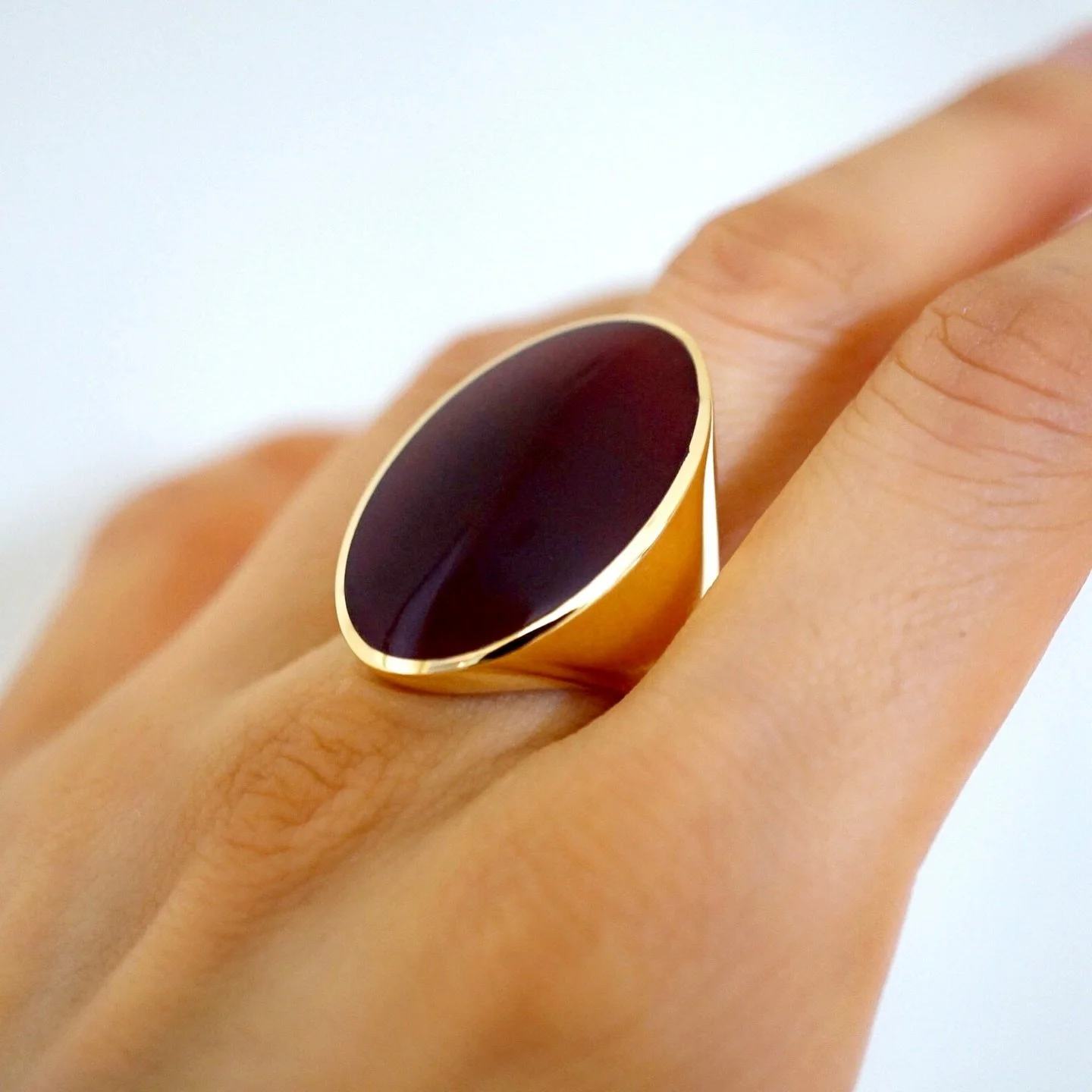 A ring is a symbol of nobility &hearts;️ Talisman Ring with Carnelian Stone