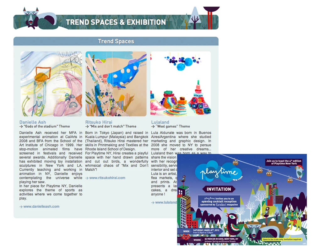 Playtime March 2012 Invitation